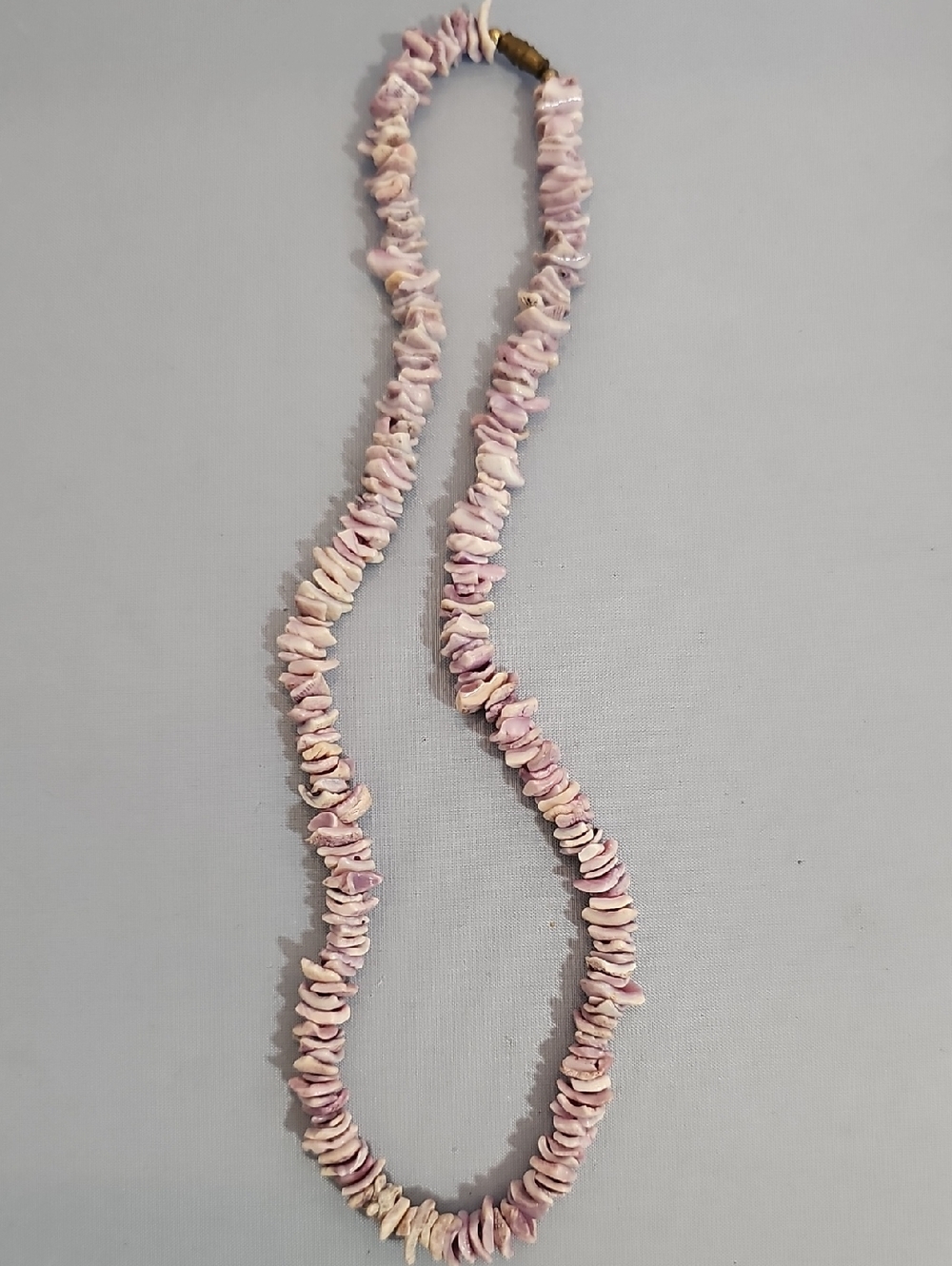 Handcrafted Pink Shell Chip Necklace - Women Jewelry